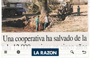 Artículo en el periódico La Razón